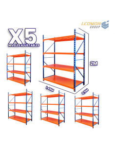 Pack Estantería Rack...
