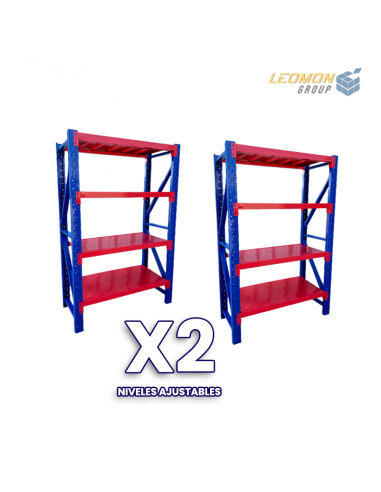 Pack Rack Estantería X2 - (1200 x 500...