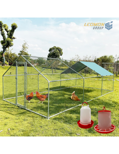 Gallinero 9 mts2 Galvanizado +...