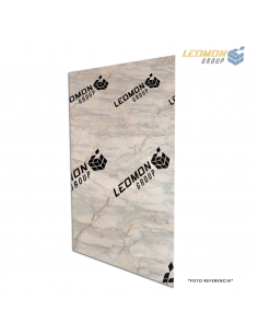 Plancha UV Decorativa Tipo Mármol Marfil 2440x1220x3mm 2