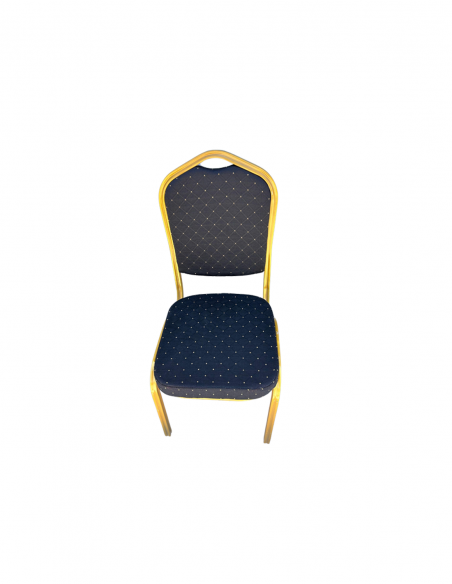 Silla negro con Dorado