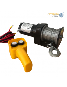 Winche 2000Lbs 12 Volts 2