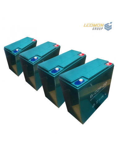 Pack 4 Baterías Triciclo Eléctrico 20 AH